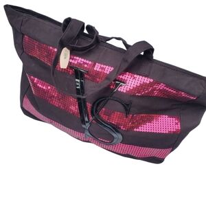 NWT Victoria's Secret Sequin Tote Bag